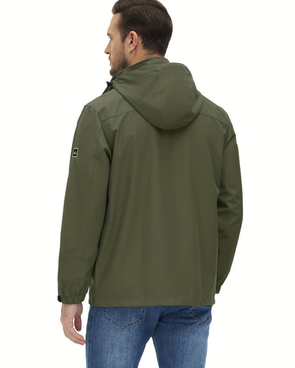 Men's Spring Sports Jacket - Lightweight Windproof & Breathable