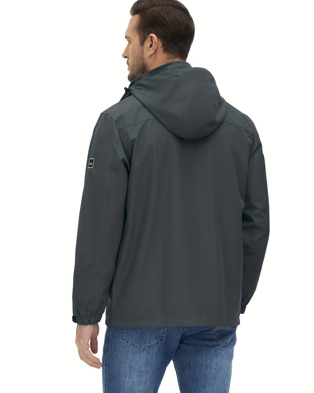 Men's Spring Sports Jacket - Lightweight Windproof & Breathable