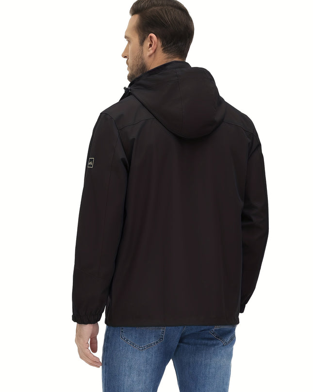 Men's Spring Sports Jacket - Lightweight Windproof & Breathable