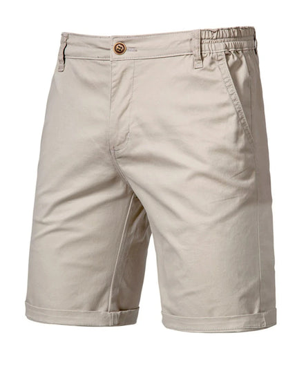 Men's Summer 100% Cotton Casual Shorts - 10 Colors Available