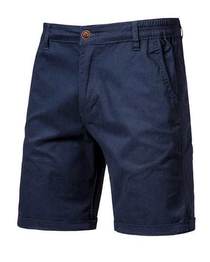 Men's Summer 100% Cotton Casual Shorts - 10 Colors Available
