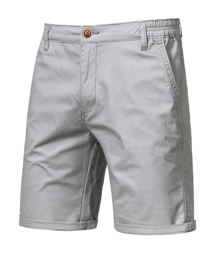 Men's Summer 100% Cotton Casual Shorts - 10 Colors Available
