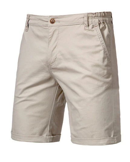 Men's Summer 100% Cotton Casual Shorts - 10 Colors Available