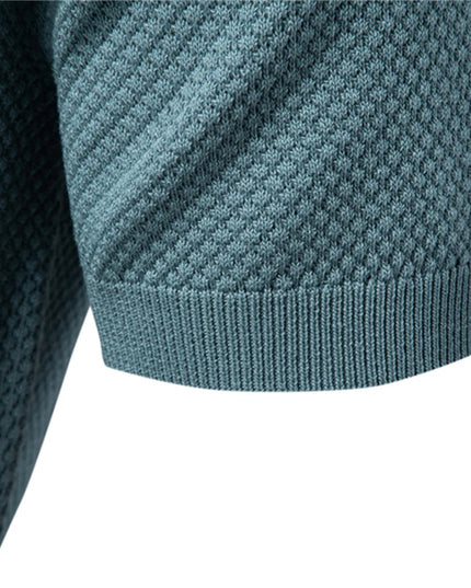 Men's Summer Golf Polo Shirt - Breathable Solid Color Top