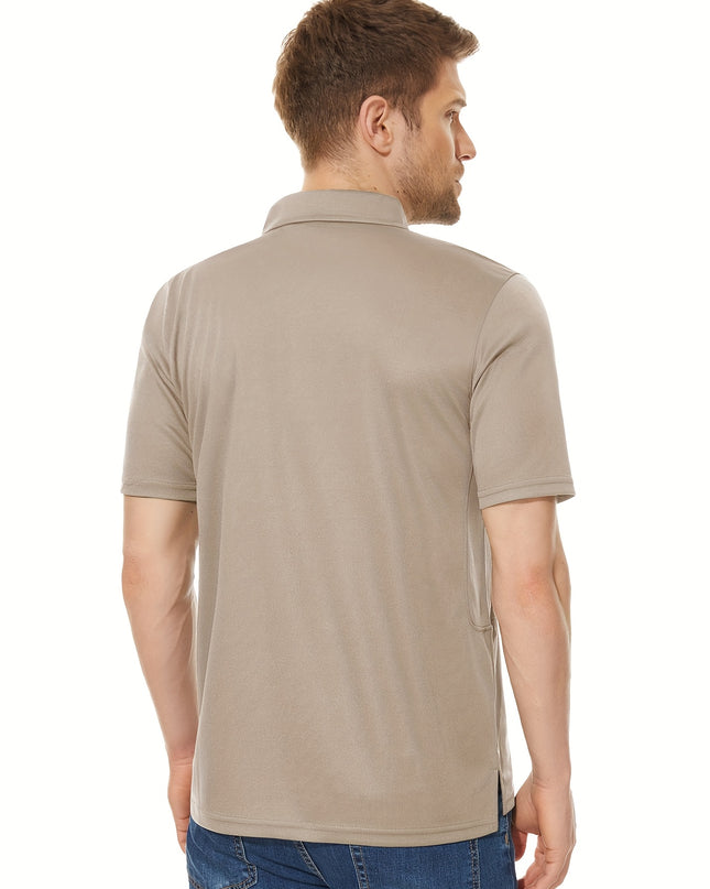 Men's Summer Golf Shirt - Moisture Wicking Lightweight Comfort
