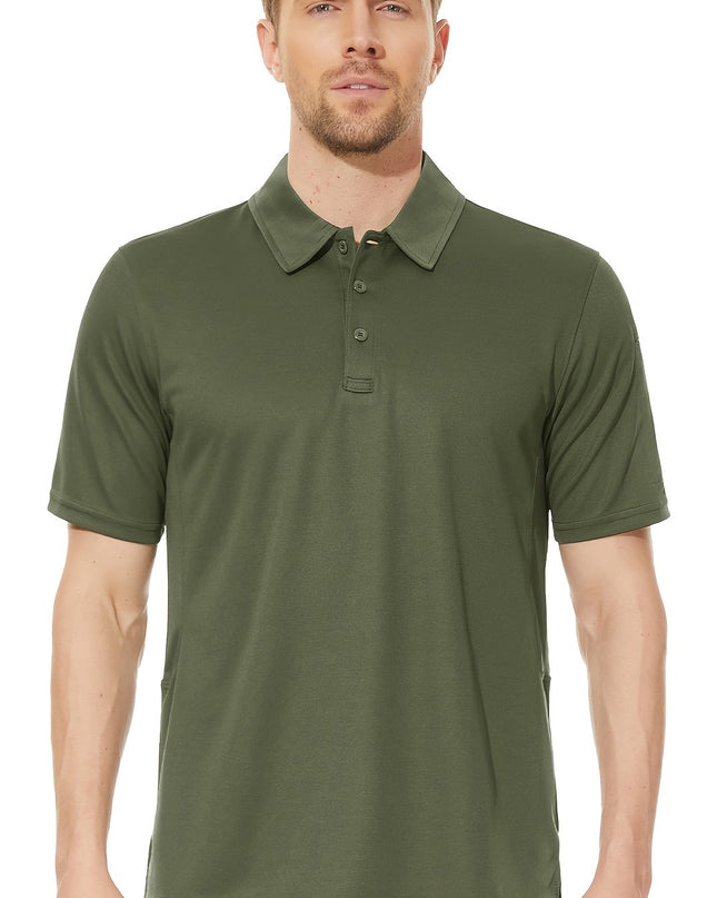 Men's Summer Golf Shirt - Moisture Wicking Lightweight Comfort