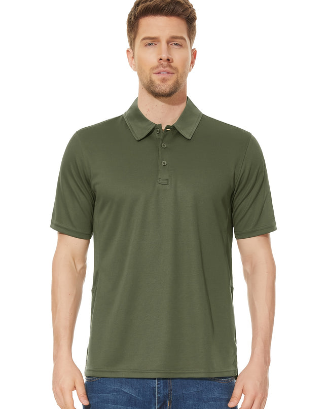 Men's Summer Golf Shirt - Moisture Wicking Lightweight Comfort