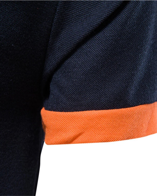 Men's Summer Polo Giraffe Shirt - Quality Embroidery, Casual Style