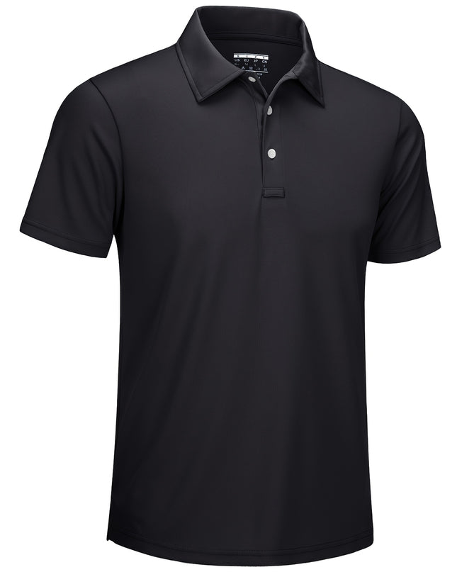 Men's Summer Sports Polo - Lightweight, Moisture-Wicking Comfort
