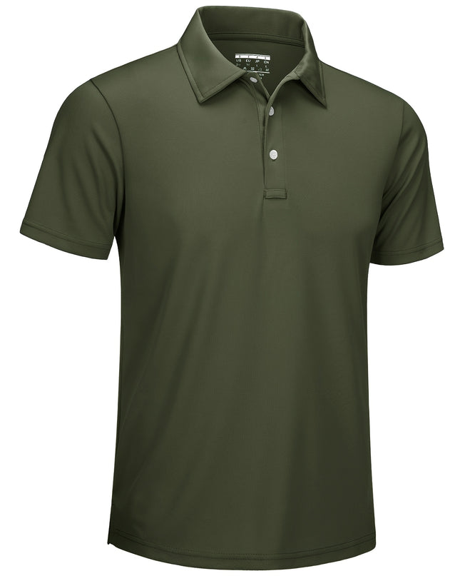 Men's Summer Sports Polo - Lightweight, Moisture-Wicking Comfort