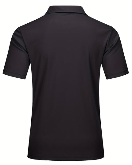 Men's Summer Sports Polo - Lightweight, Moisture-Wicking Comfort
