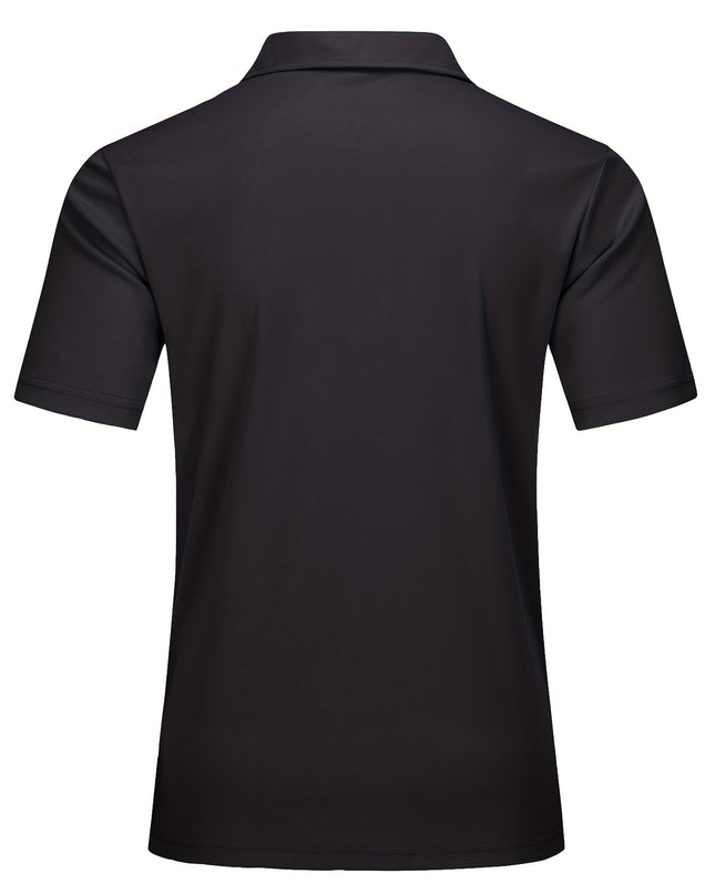 Men's Summer Sports Polo - Lightweight, Moisture-Wicking Comfort