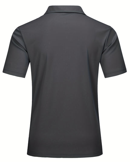 Men's Summer Sports Polo - Lightweight, Moisture-Wicking Comfort