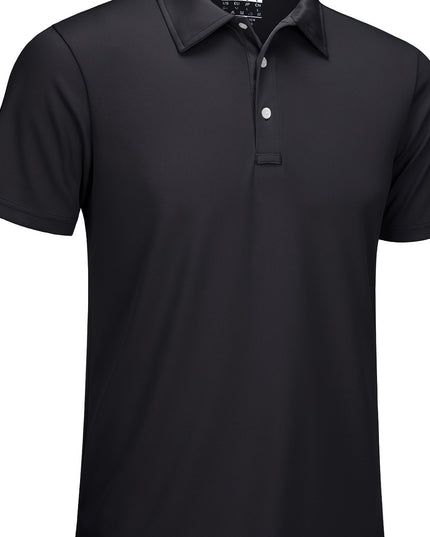 Men's Summer Sports Polo - Lightweight, Moisture-Wicking Comfort