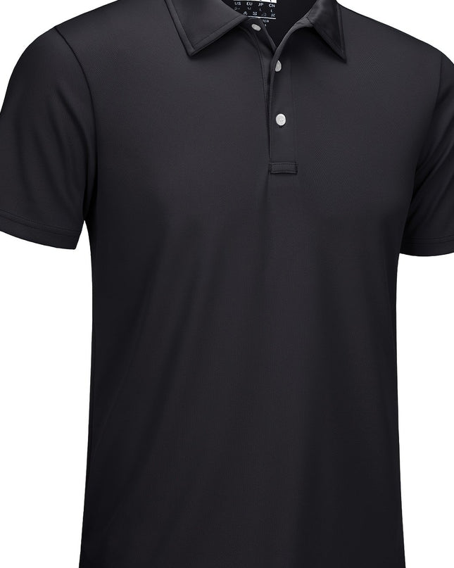 Men's Summer Sports Polo - Lightweight, Moisture-Wicking Comfort