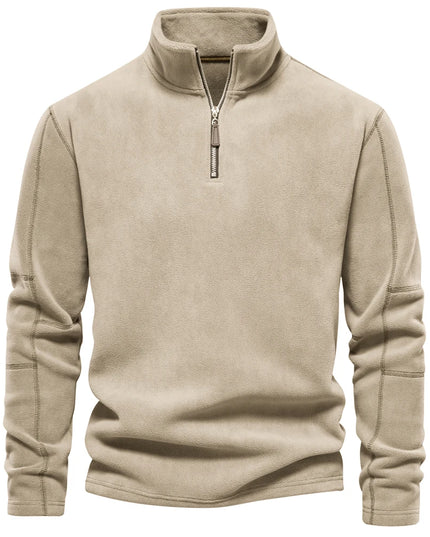 Men’s Thicken Fleece Jacket - Warm Pullover for Autumn