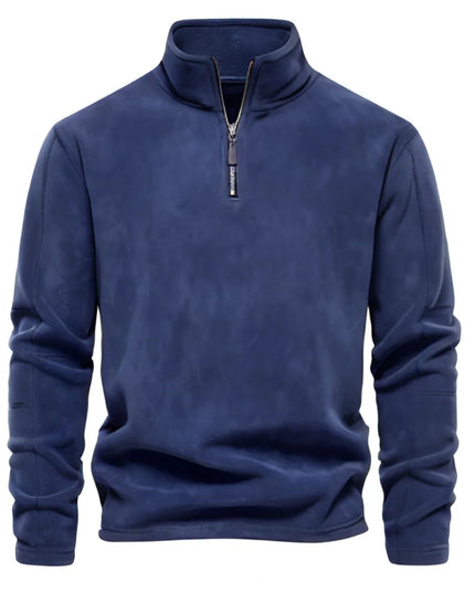 Men’s Thicken Fleece Jacket - Warm Pullover for Autumn