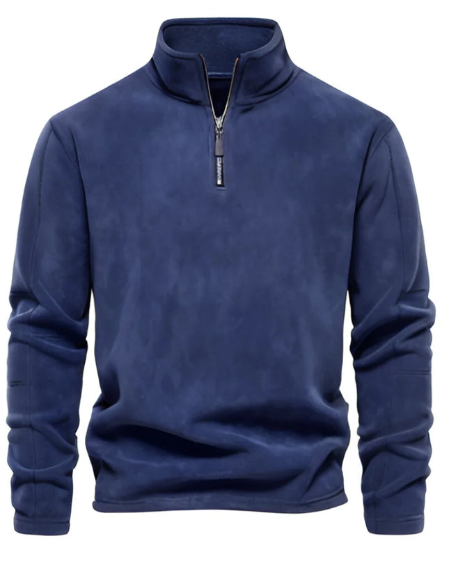 Men’s Thicken Fleece Jacket - Warm Pullover for Autumn