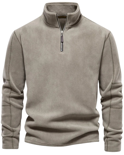 Men’s Thicken Fleece Jacket - Warm Pullover for Autumn