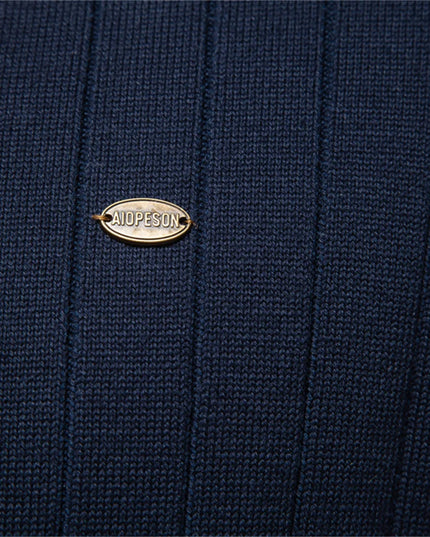 Men's V-Neck Cotton Cardigan Sweater - Casual Knit Wear