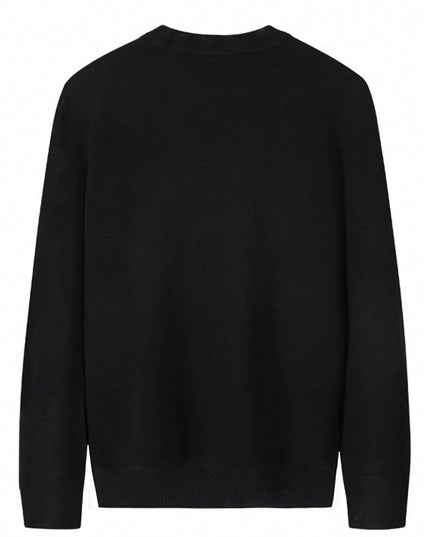 Men's V-Neck Sweater - Ultra-Soft Knit for Casual Wear