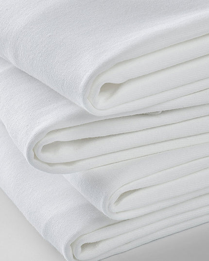 Men's White Short-Sleeved T-Shirt - Lightweight, Stylish Comfort