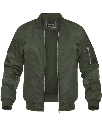 Men's Windproof Sports Jacket - Lightweight & Multi-Pocket Design