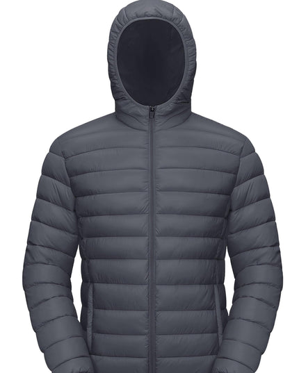 Men's Winter-Ready Jacket - Full-Zip, Windproof, Lightweight