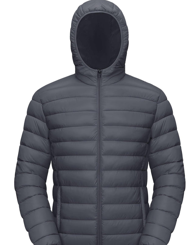 Men's Winter-Ready Jacket - Full-Zip, Windproof, Lightweight