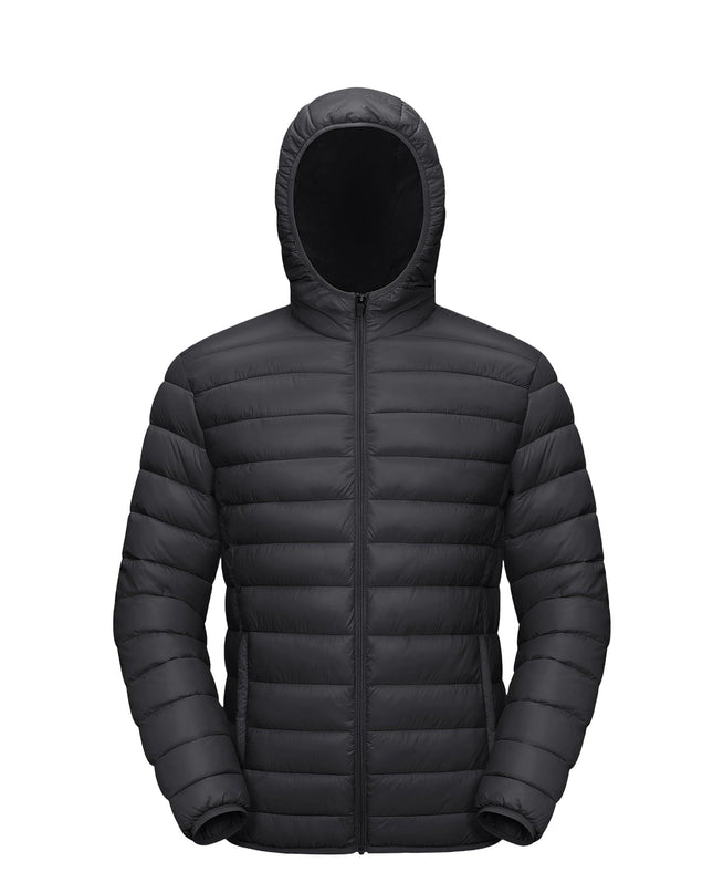 Men's Winter-Ready Jacket - Full-Zip, Windproof, Lightweight