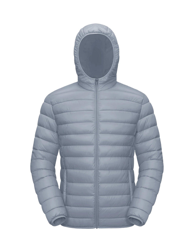 Men's Winter-Ready Jacket - Full-Zip, Windproof, Lightweight