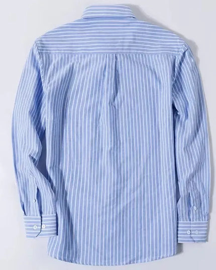 Plus 5XL 6XL Men's Oxford Shirt - 100% Cotton, Casual & Formal Fit