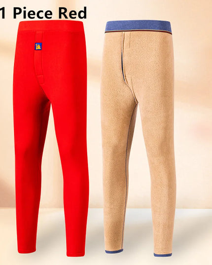 Plus Size Men's 8XL Thermal Underwear - Soft Warm Winter Pants