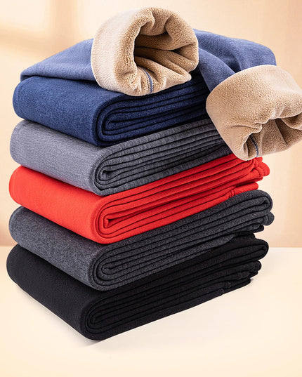 Plus Size Men's 8XL Thermal Underwear - Soft Warm Winter Pants