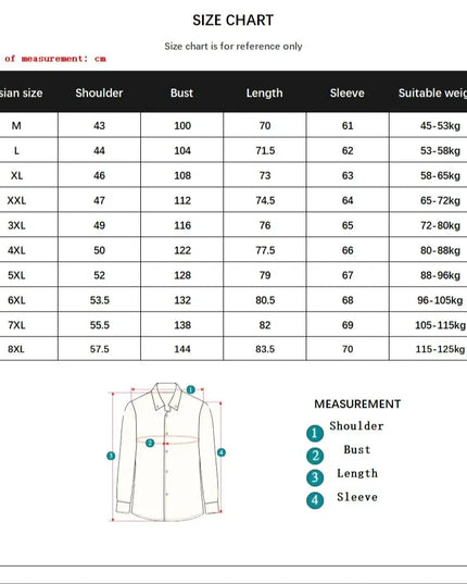 Plus Size Slim Fit Business Shirt - Classic White Long Sleeve