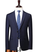 Navy blue 2 buttons