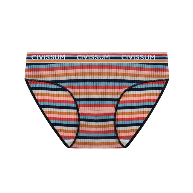 Rainbow Striped Lingerie Underwear - VOLDRI