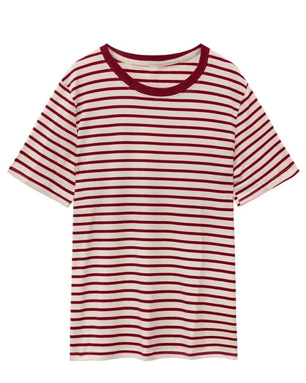 Casual Striped Tshirt - VOLDRI