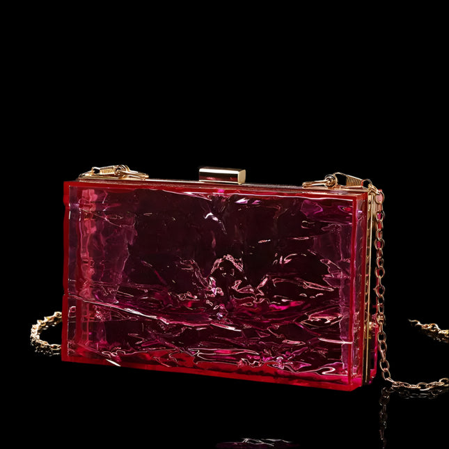 Fashion Ice Crackle Clutch - VOLDRI