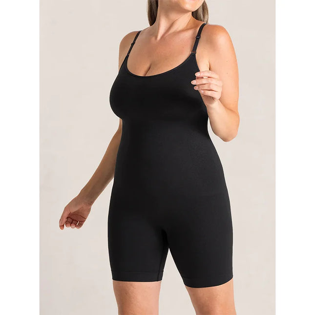 Push Up Thigh Slimmer Corset Bodysuit - VOLDRI