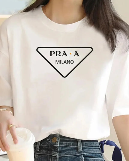 Casual Letter T-shirt