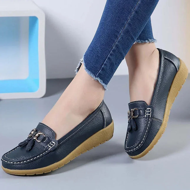 Slip On Loafer Ballet  Shoes