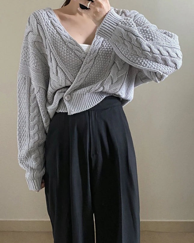 Knitted  Sweater Tops - VOLDRI