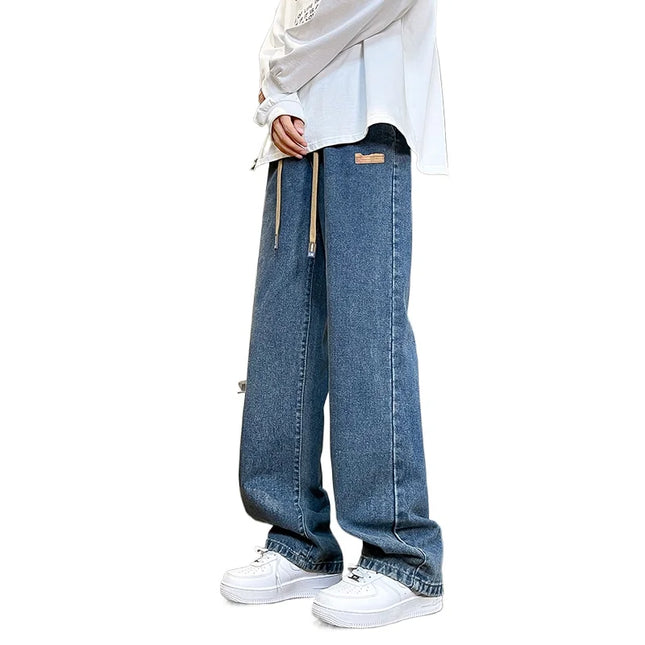 Voldri Men’s Baggy Jeans - Casual Loose Fit Straight Pants -   | Stylish & Elegant Fashion by Voldri