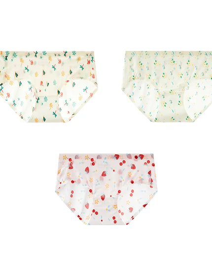 3Pcs/Set Printed Mesh Underwear Underpants - VOLDRI