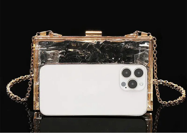 Fashion Ice Crackle Clutch - VOLDRI