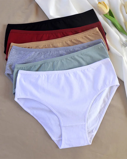 3PCS/Set Solid Color Briefs Underpants - VOLDRI