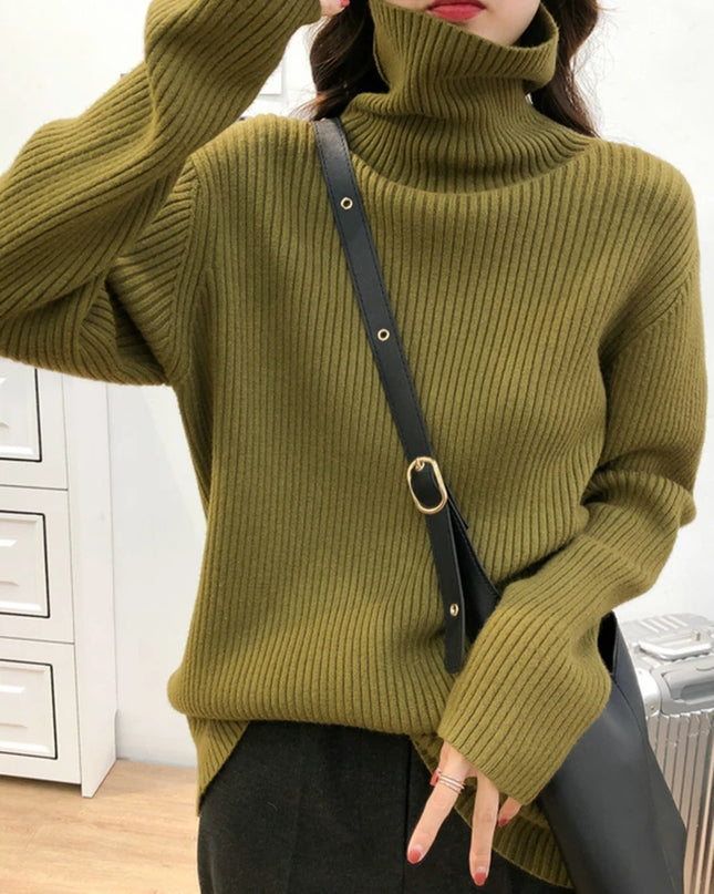 Classy Turtleneck Sweaters - VOLDRI