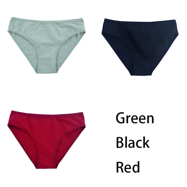 3PCS/Set Underpants  Seamless Briefs  Lingerie - VOLDRI