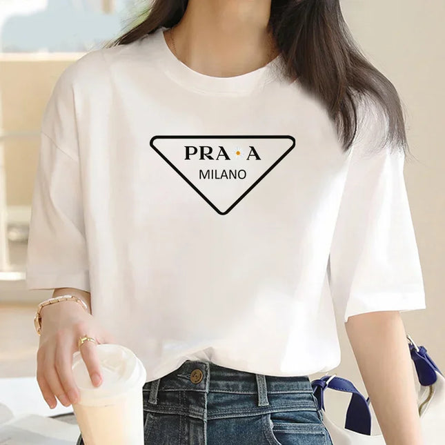 Casual Letter T-shirt